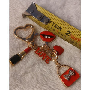 Everything Red, just in time for Valentine's or just for fun keychain